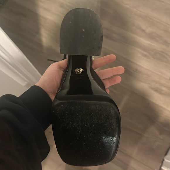 Versace Black Medusa Aevitas Heels - Picture 9 of 14